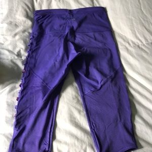 Lulu lemon purple crop pants